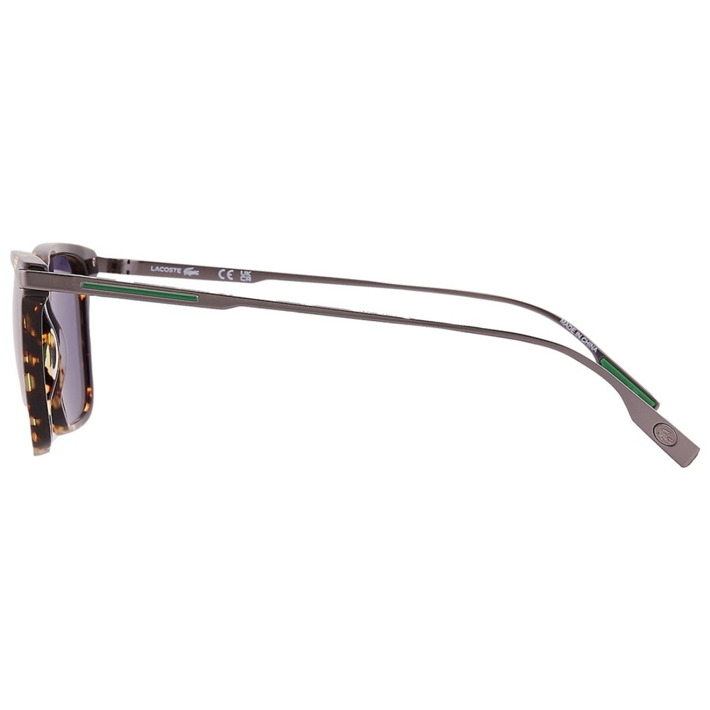 Lacoste Torquise Frame with Blue Lenses Sunglasses - Picture 2 of 7